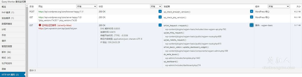 wordpress性能监控插件 Query Monitor 可提升网站速度 wordpress性能监控插件 Query Monitor 可提升网站速度