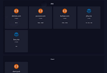 一款漂亮的域名米表源码下载，单页米表代码域名出售页面-楚狂人