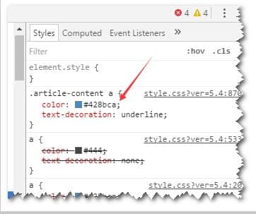 网站如何改链接颜色?wordpress修改默认超链接颜色图文教程 网站如何改链接颜色?wordpress修改默认超链接颜色图文教程