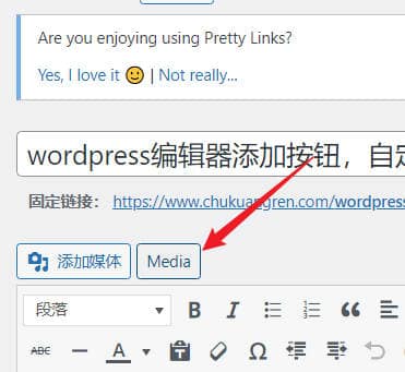 wordpress编辑器添加按钮,自定义快捷功能选项教程 wordpress编辑器添加按钮,自定义快捷功能选项教程