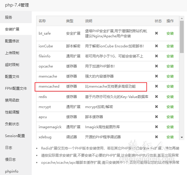 安装Memcached插件显著提升wordpress速度 安装Memcached插件显著提升wordpress速度